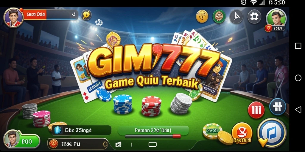 Screenshot permainan QiuQiu GIM777 yang penuh aksi dan keseruan.