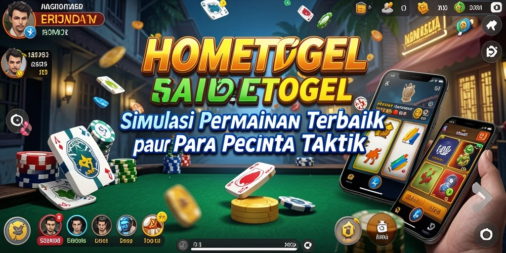 Tampilan gameplay HOMETOGEL yang mendebarkan dan strategis.