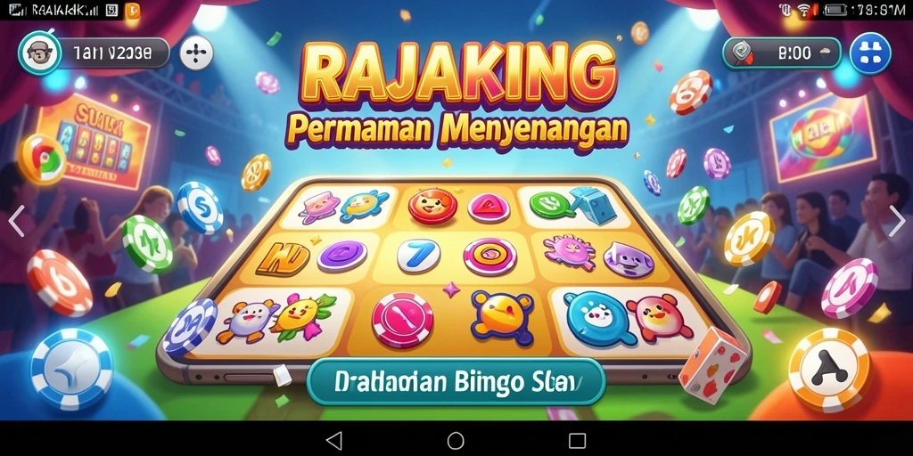 Tampilan gameplay RAJAKING yang menarik dan interaktif.