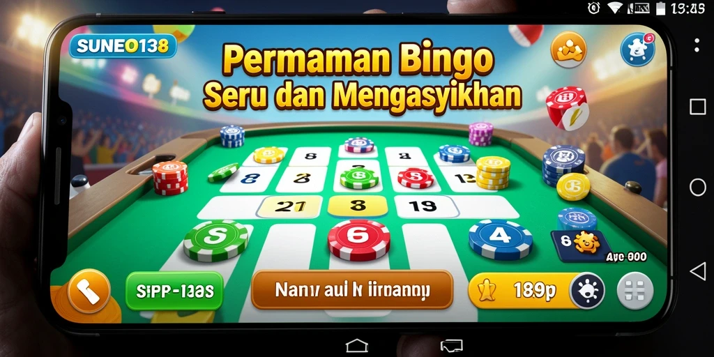 Tampilan menarik dari SUNEO138 yang menampilkan gameplay Bingo yang seru.